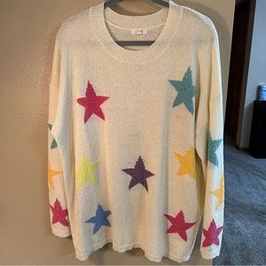 Oddy long sleeve star sweater